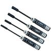 LinsyRC 4-Pack RC Radio Control Repair Tools: 4.0mm, 5.5mm, 7.0mm, and 8.0mm Hex Nut Driver and Screwdriver Set for RC FPV Models, Cars, Boats, and Ai