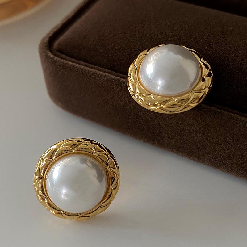 Серьги-гвоздики из камня тигровый глаз с жемчугом, свадебные серьги для подружек невесты, модные, легкие, роскошные, элегантные, серьги Майяра