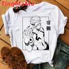 Japanese Anime Jujutsu Kaisen Unisex T Shirts Itadori Yuji Print Harajuku Tops Ryomen Sukuna Unisex Short Sleeves T-Shirt Male Unisex