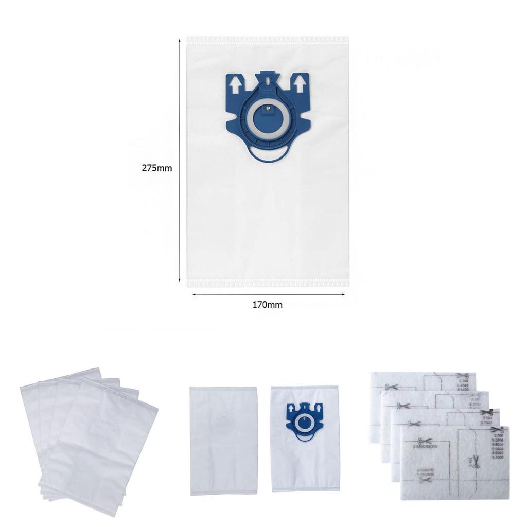 Для пылесосов серий Miele C1 C2 C3 S2000 S5000 S8000 Набор фильтров с пылесборником и хлопковым фильтром для домашнего использования