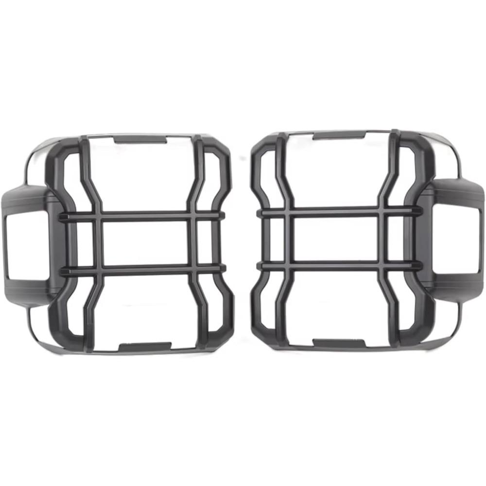 Fog Light for Wrangler JL 2018-2023 Car Tail Light Decoration LED Taillight Protection Guards Cover Lamp Hoods