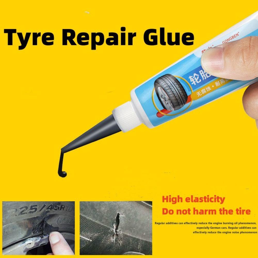 Black Wear-resistant Strong Rubber Glues Strong Bond Leather Tire Repair Glue Adhesive Instant