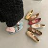 Flat-bottomed Retro Small Red Single Shoes Fairy Shoes 2025 New Summer Ballet Shoes with Skirt Mary Jane Shoes