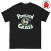 Powered By Grass Tee, Lawn Energy Graphic T-Shirt, Yard Work Unisex Tshirt, Grass Humor Classic Fit Tee, Outdoor Short Sleeve Top