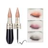 2 In 1 Liquid Eyeshadow Pen Eyeliner Lasting Shimmer Shine Eye Shadow Sticker Waterproof Glitter Eyeshadow Eye Liner Pen