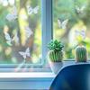 Laser Colorful Butterfly Glass Doors and Windows Balcony Home Background Beautification and Decoration Window Stickers