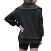 Womens Casual Long Sleeve Drawstring Sweatshirt Pullover Tops Loose Oversized Clothes