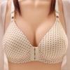 Thin Front Buckle Without Steel Ring Comfortable and Breathable Sexy Bra Side Closed Breasts Women's Underwear Gathering Anti-sagging Bra