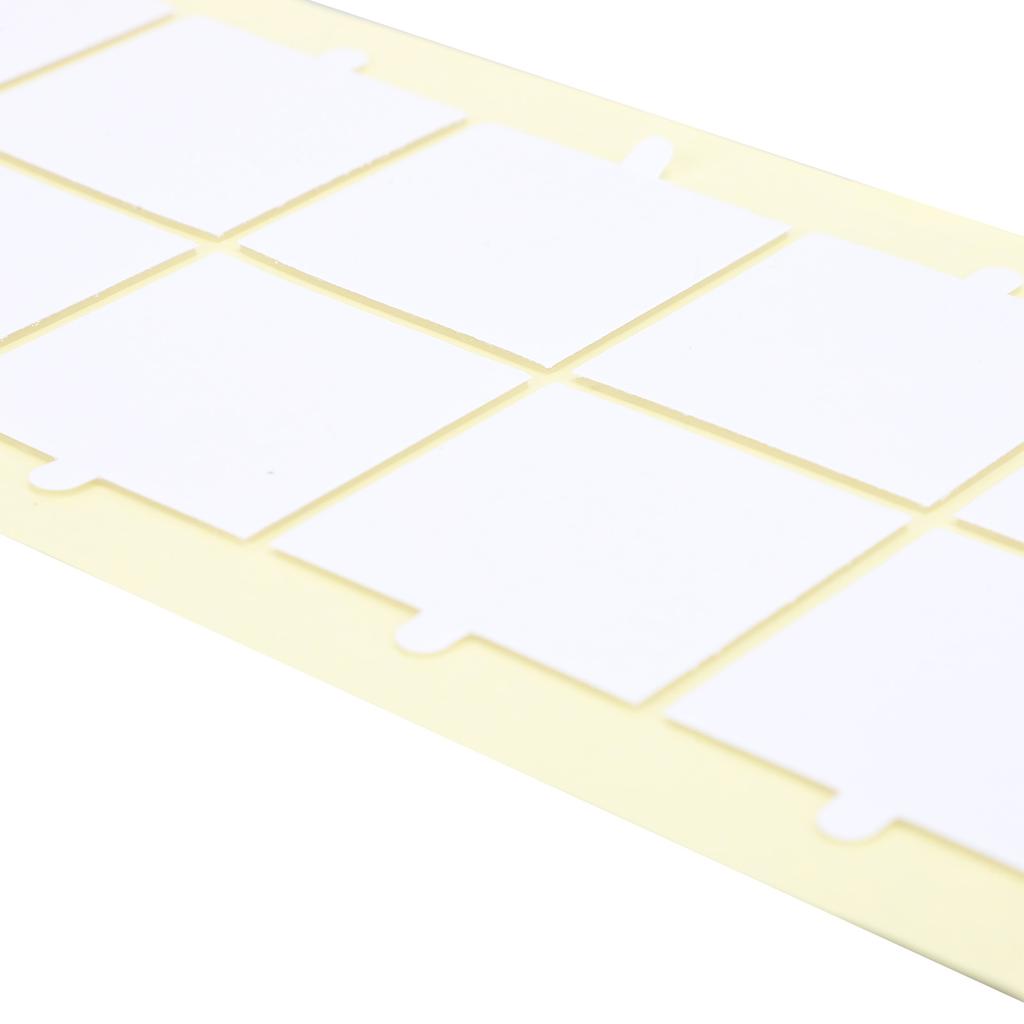 10 комплектов акустической звукоизоляционной монтажной пены с двухсторонним клеем, квадраты 40x40x1 мм