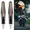 2/4PCS Motorcycle LED Turn Signal Lights Ultra-Bright Amber Indicators Enhanced Visibility Safety Motorbike Lighting Accessories