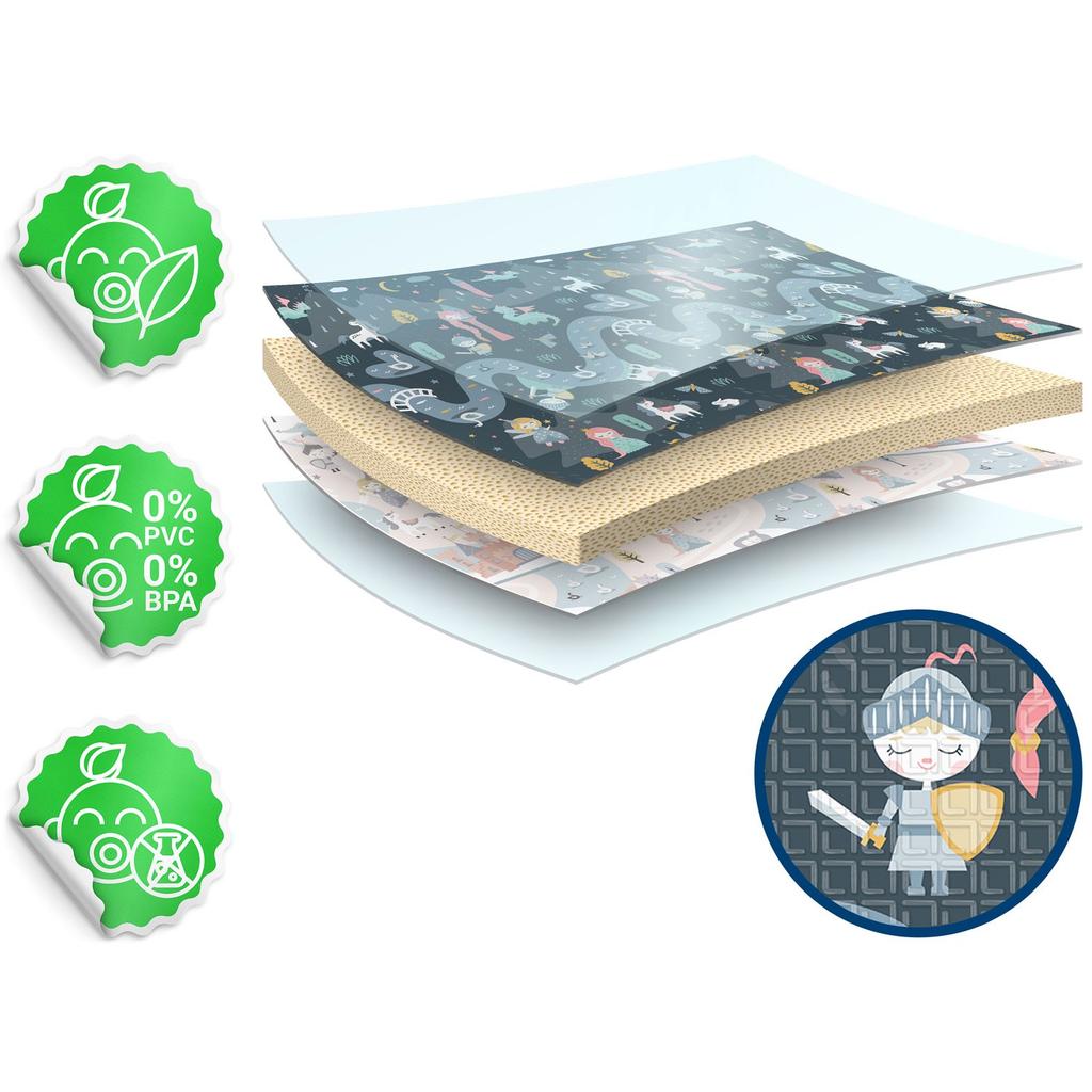 Folding Educational Foam Mat 200 X 150 X Nukido