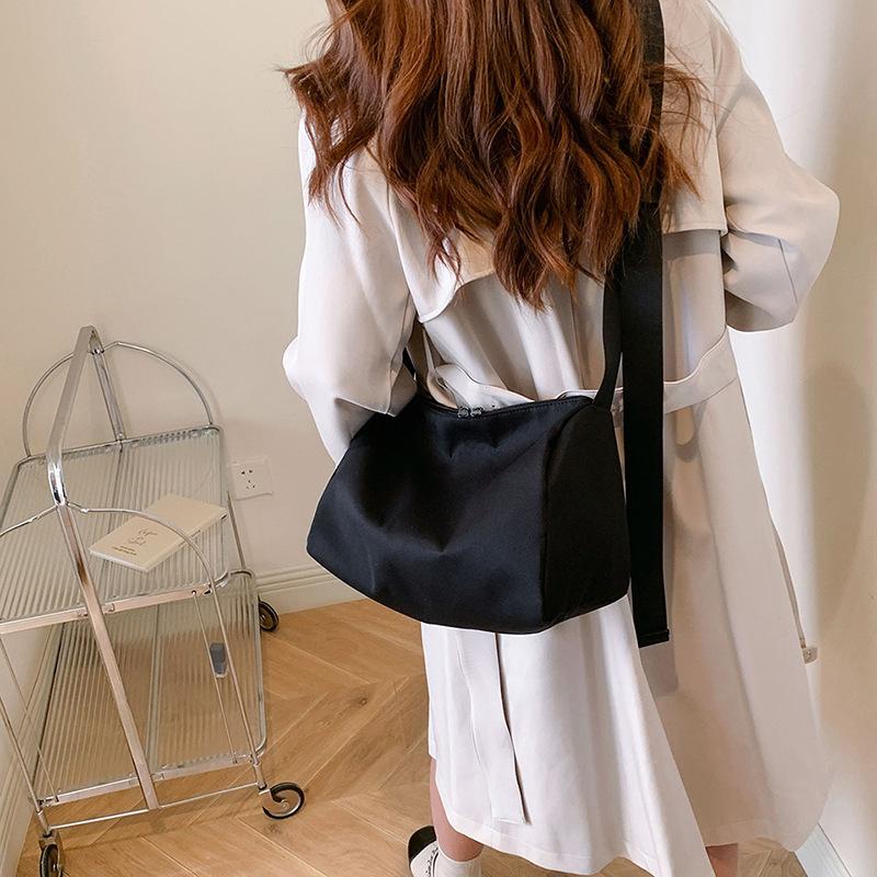 Большая вместительная сумка из ткани Оксфорд для поездок на работу, женская, новинка 2024 года, универсальная сумка-мессенджер для студентов колледжей и колледжей