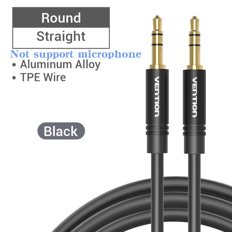 Vention Кабель Aux Jack 3.5 Штекер-Штекер 3,5 мм Jack HiFi Аудио Кабель для Гитары Автомобиля Микрофона Наушников Динамика Кабель AuxХороший продукт