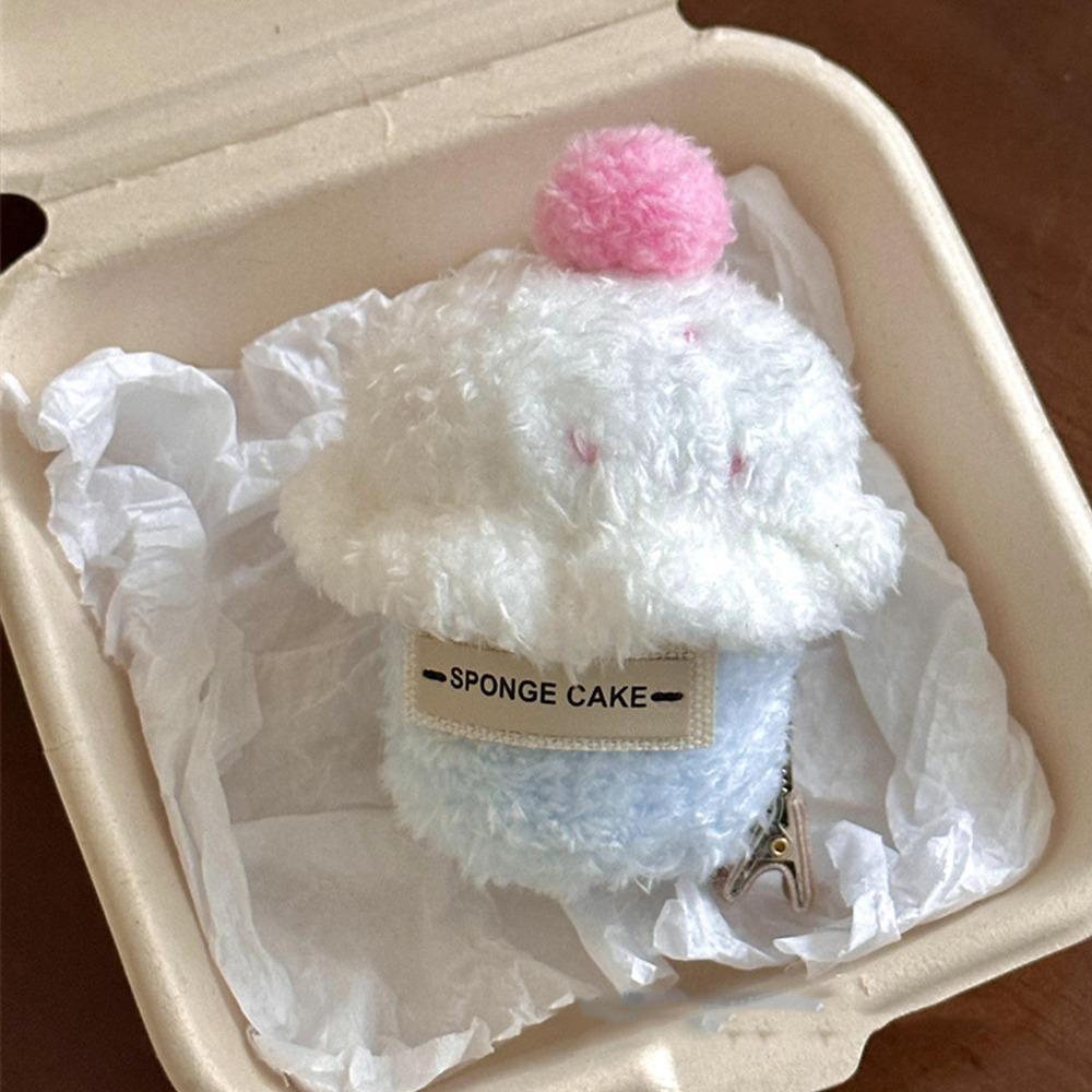 Милая Кремовая Торт Заколка для Волос Девочки Заколка для Волос Челка Зажим для Волос Головной Убор Сэндвич Торт Плюшевая Заколка для Волос