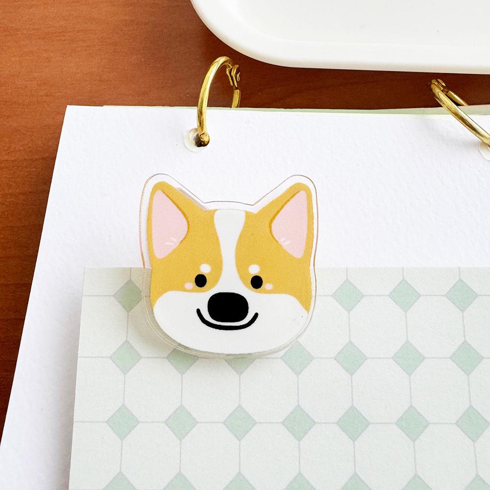 Декоративные подарочные зажимы с изображением животных из мультфильмов INS - Милые зажимы с изображением тюленей для студентов