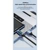 120 Вт USB A на Type C Светодиодный Цифровой Дисплей Быстрая Зарядка Кабель для Данных Нейлоновая Оплетка USB Шнур для Зарядки Type C на Type C PD 6A USB Кабель