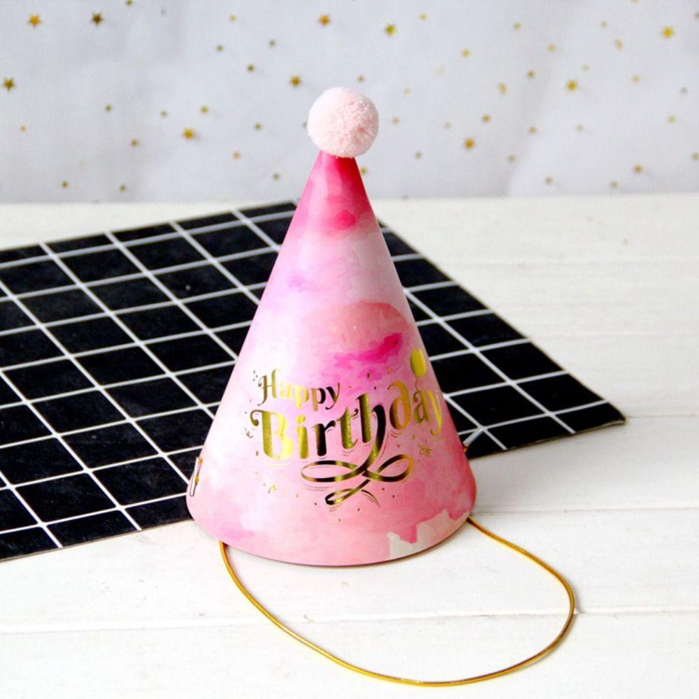 Party Home Supplies Birthday Party Hats Happy Birthday Party Photo Props Paper Birthday Crown Hat