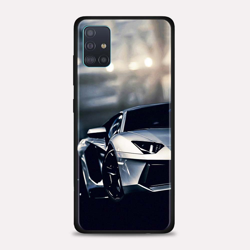 Мужской чехол для телефона со спортивными автомобилями для Samsung Galaxy A51 A71 5G A21s A11 A31 A41 A91 A72 A12 A02s, мягкий силиконовый чехол, матовый бампер
