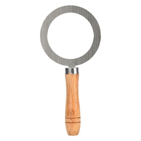 Кольцо для чашки для выпечки из нержавеющей стали с термостойкой деревянной ручкой, крышка чашки чая с молоком, прокладка для десертного пузырькового чая, жареное молоко, изготовление своими руками