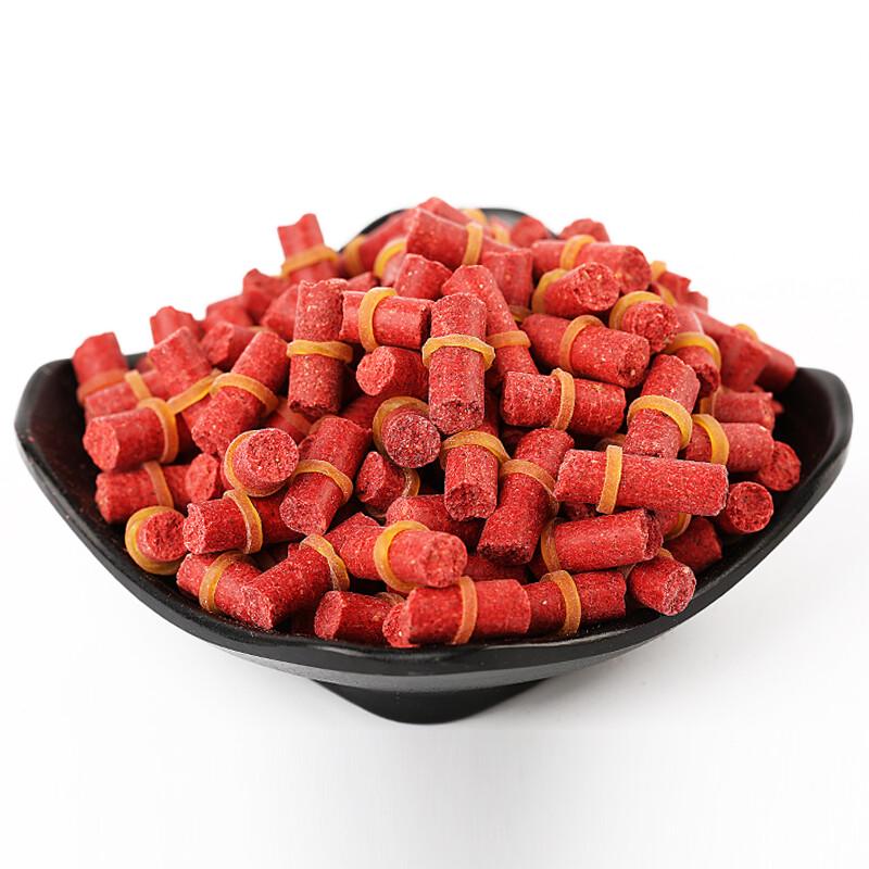 Гранулированная прикормка для рыбалки с аттрактантами