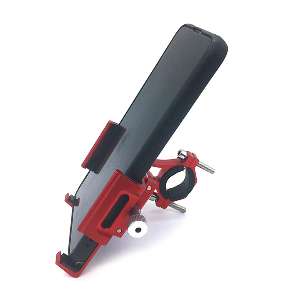 Bicycles Phone Holder Bracket Motorcycle Phone Mount Adjustable Handlebar Cell Phone Clamp Scooter Mobile Phone Clip
