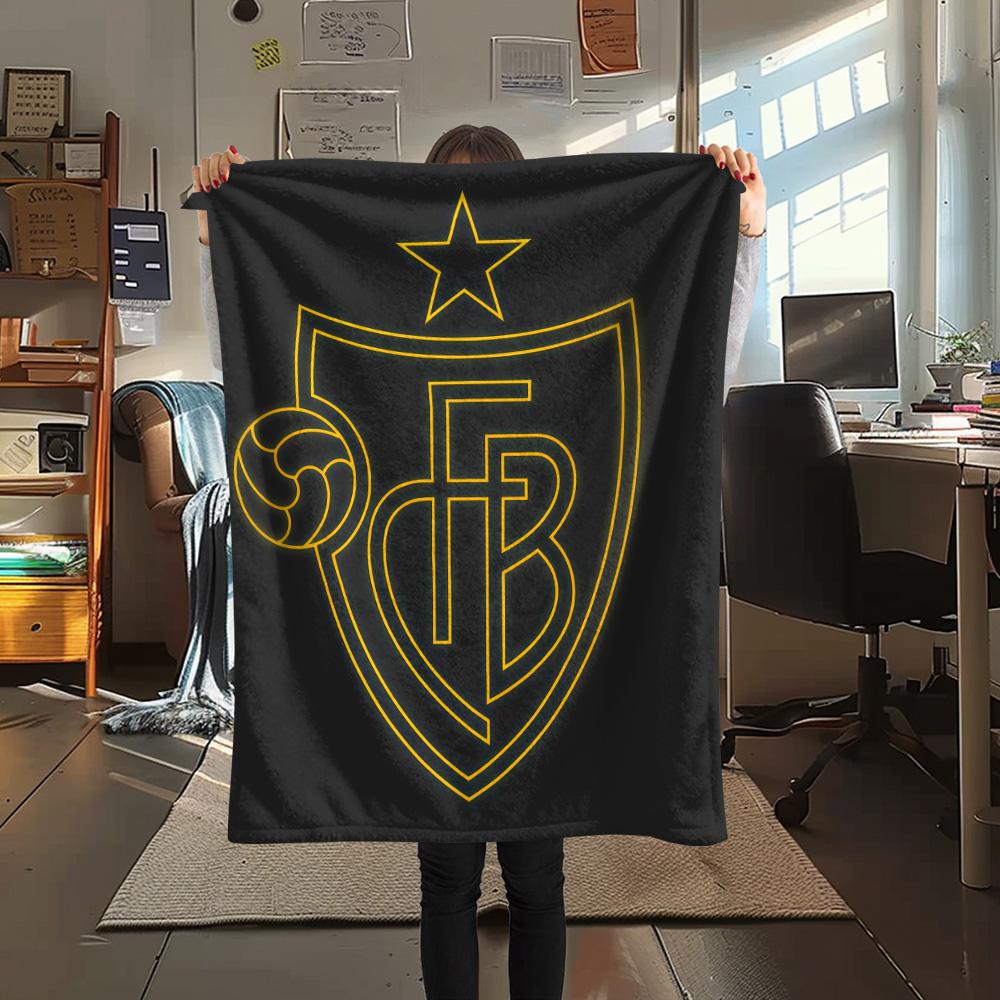 FC Basel FlAannel Blanket, High quality Comfortable for All Seasons, Home Decor, Warmth and Comfort
