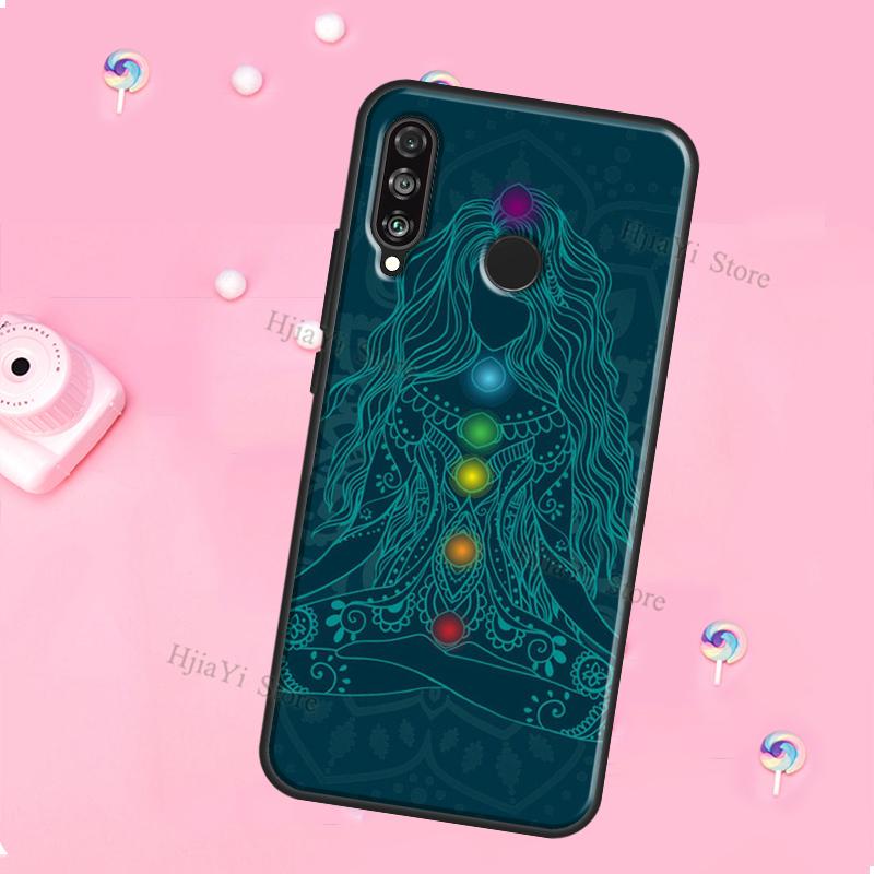 Чехол Mandala Chakra Yoga для Huawei Honor Magic 5 Lite X8 X9 X8a X9a 50 70 P20 P30 P40 P50 P60 Pro P Smart 2019