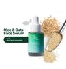 7Pure Skin Сыворотка для лица с рисом и овсом с 10% ниацинамида, гиалуроновой кислотой, алоэ вера, зеленым чаем, экстрактом солодки, легкая, нежирная, 30 мл