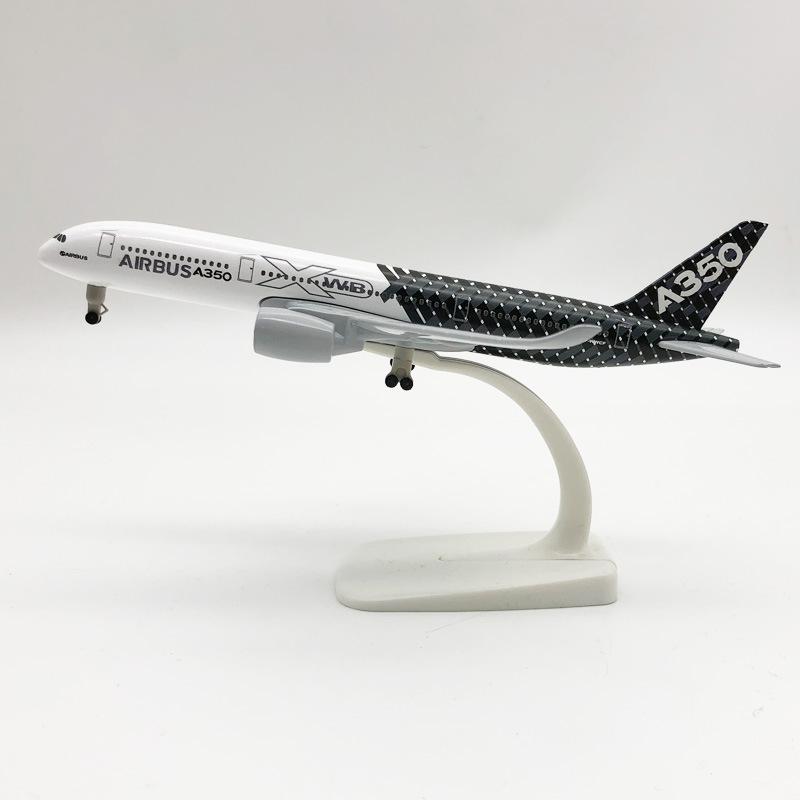 20СМ Игрушечный самолет A350 XWB Модель самолета авиакомпании Прототип Самолет Airbus A350 Литой металл Самолеты Самолет для коллекции