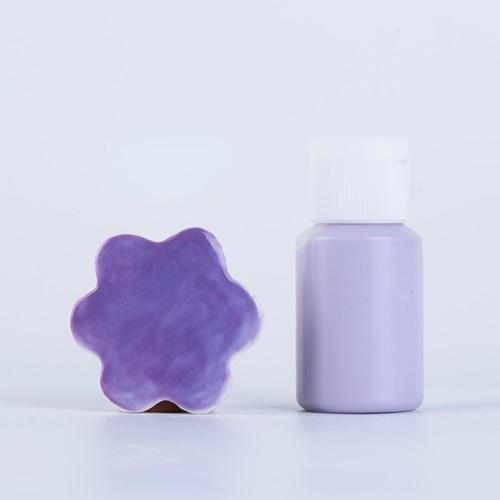 24 цвета Керамический подглазурный цветной концентрат Стабильный и прочный 60 мл Пигмент для керамики Средняя температура 1180-1320 ℃