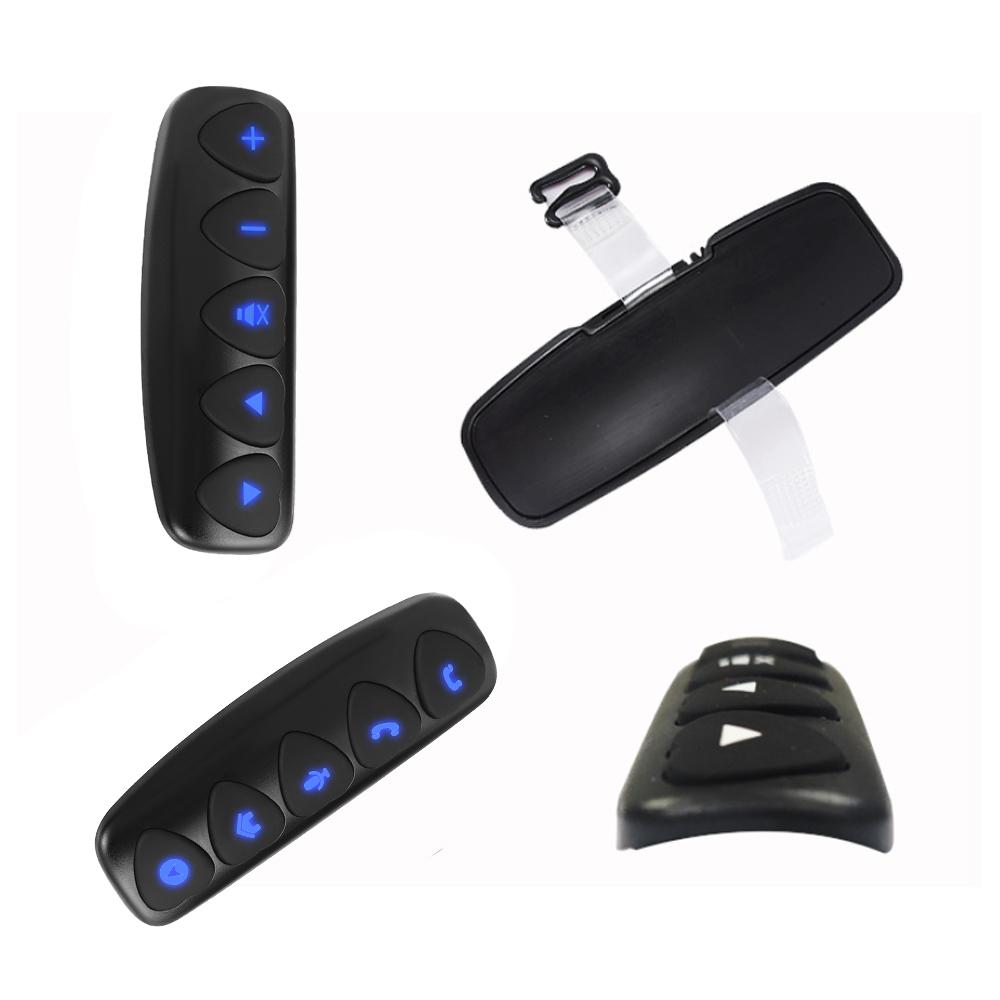 1 пара беспроводных кнопок управления рулевым колесом автомобиля, 10 клавиш для радио, DVD, GPS, мультимедийная навигация, головное устройство, дистанционное управление