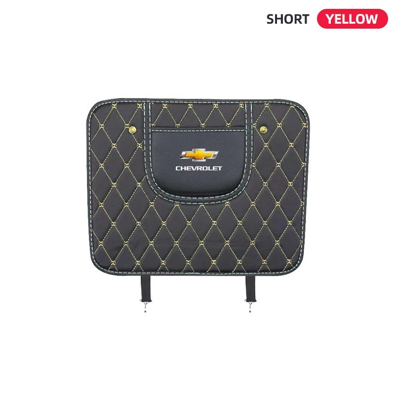 Car Interior Leather Storage Anti Dirt and Anti Wear Pads Scratch Mat For Chevrolet Colorado Cruze Spark Captiva Malibu Aveo RZ4