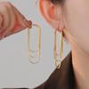 2023 Elegant Snake Bone Chain Tassel Earrings - Chic Summer Style for Women