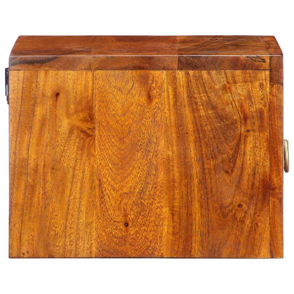 Nightstand with Drawers Brown 35 x 30 x 22 cm