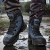 Модные мужские водонепроницаемые кожаные ботинки для пустыни, нескользящие, легкие, дышащие, нескользящие, для охоты и туризма, рабочие ботинки для мужчин