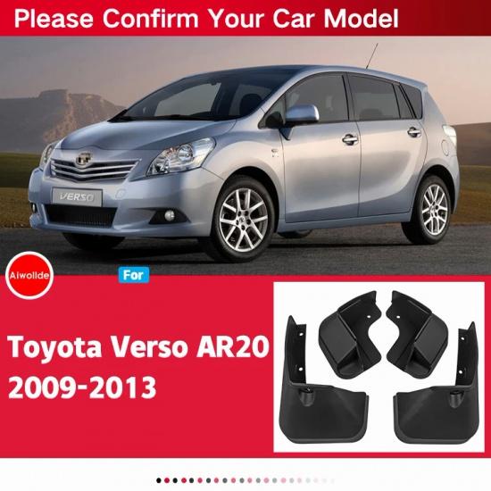 Брызговики для Toyota Verso AR20 2009-2018, брызговики, передние и задние брызговики, Fender, внешние аксессуары для автомобиля 2010
