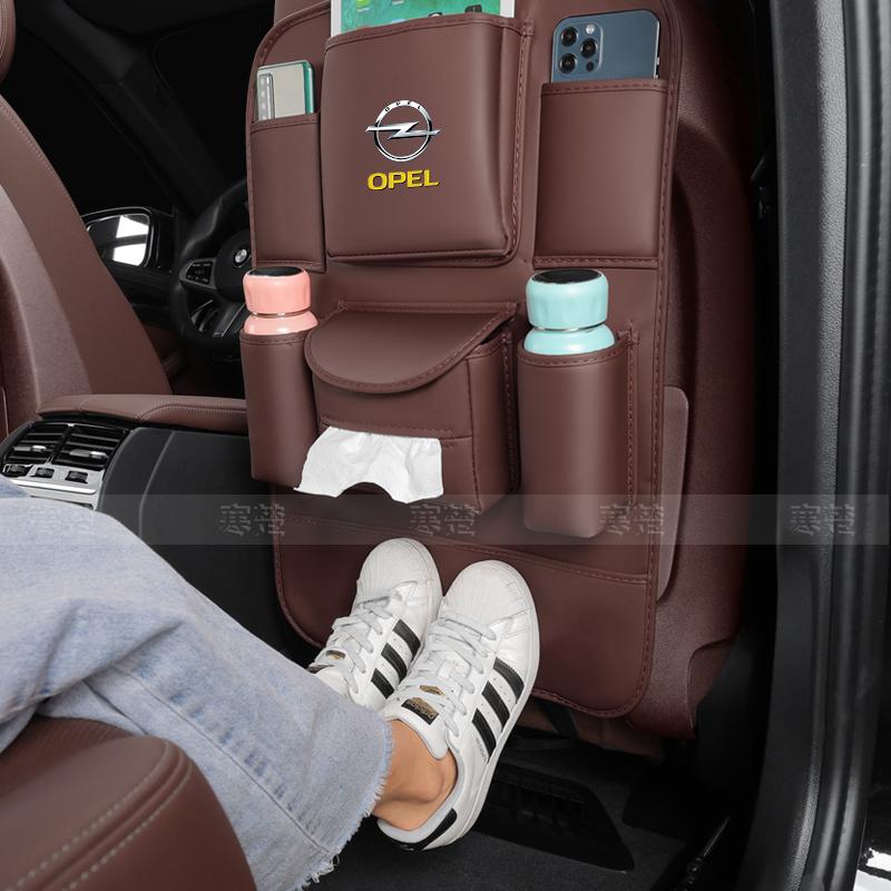 Для Opel OPCline ASTRA CORSA INSIGNIA MOKKA VECTRA ZAFIRA GTC Tigra Органайзер для сиденья автомобиля Сумка для хранения на спинку сиденья Накладка Аксессуары