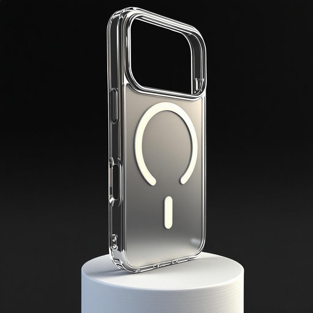 «Матовая текстура Чехол для телефона Apple 17 Pro Max с кнопкой AI-камеры и магнитной защитой»