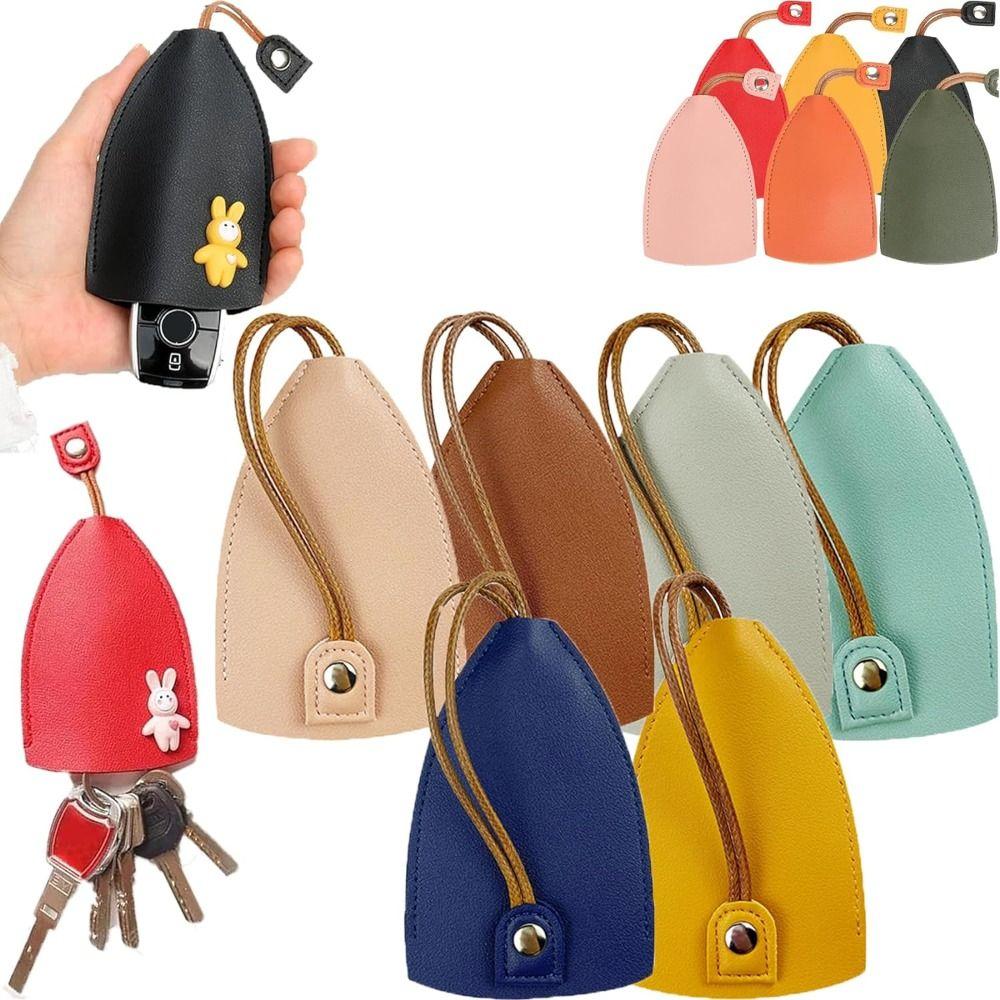 Выдвижной чехол для ключей большой емкости, кошельки для ключей из искусственной кожи, выдвижной чехол для ключей от автомобиля