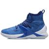 Li Ning Lock Professional Competition Anti-Slip Shock Absorption High-Top Basketball Shoes Men Sneakers Storm-Blue ABAP057-5