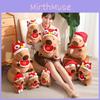 Plush Capybara Toy Holiday Cheer Cartoon Lion Christmas Fortune Festive Wealth