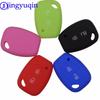 Jingyuqin New Silicone Remote Car Key For Renault /Kangoo /Master /Trafic Color Fob Case Cover