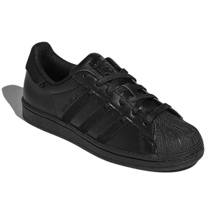 Adidas Originals Superstar 'Black Leather' (Unisex) Skateboard Shoes HP2070