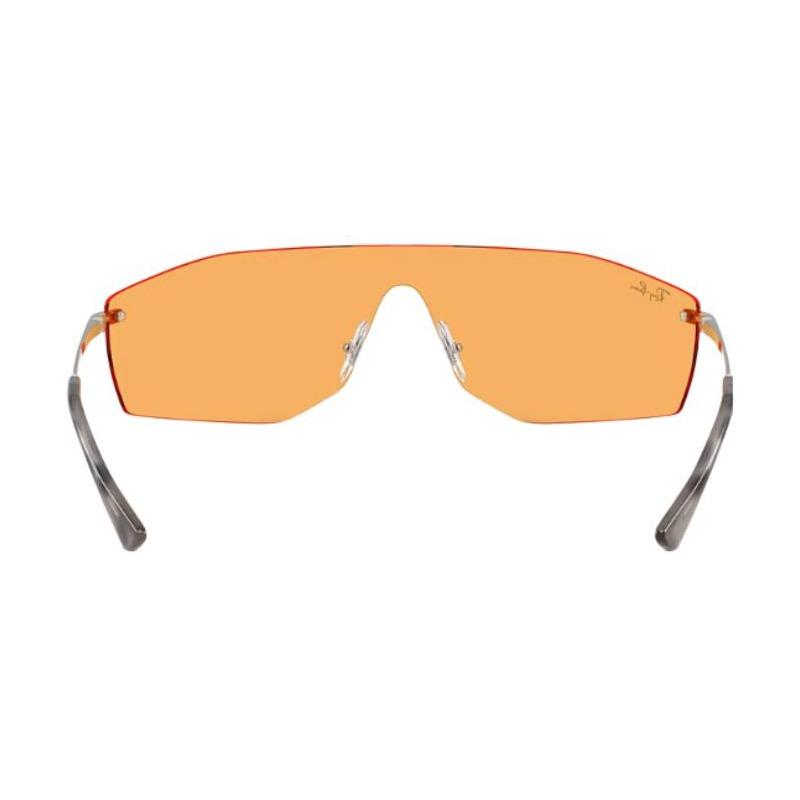 RAYBAN Personalized Design Metal Irregular Geometry Sunglasses Unisex Couple Style 17 0RB3781-003/85