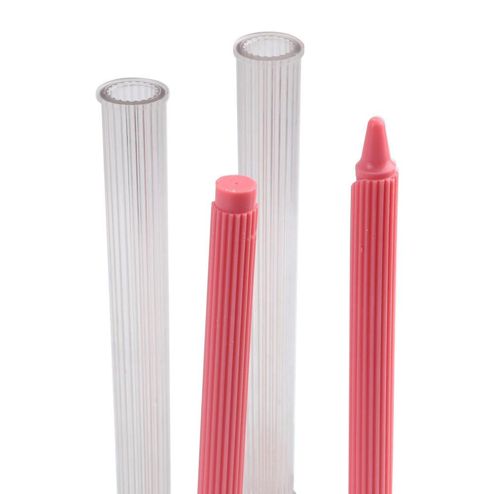 Длинная полосатая цилиндрическая форма для свечей Прозрачный акриловый пластик Форма для свечей Ручная работа для ароматерапии DIY Инструменты для рукоделия