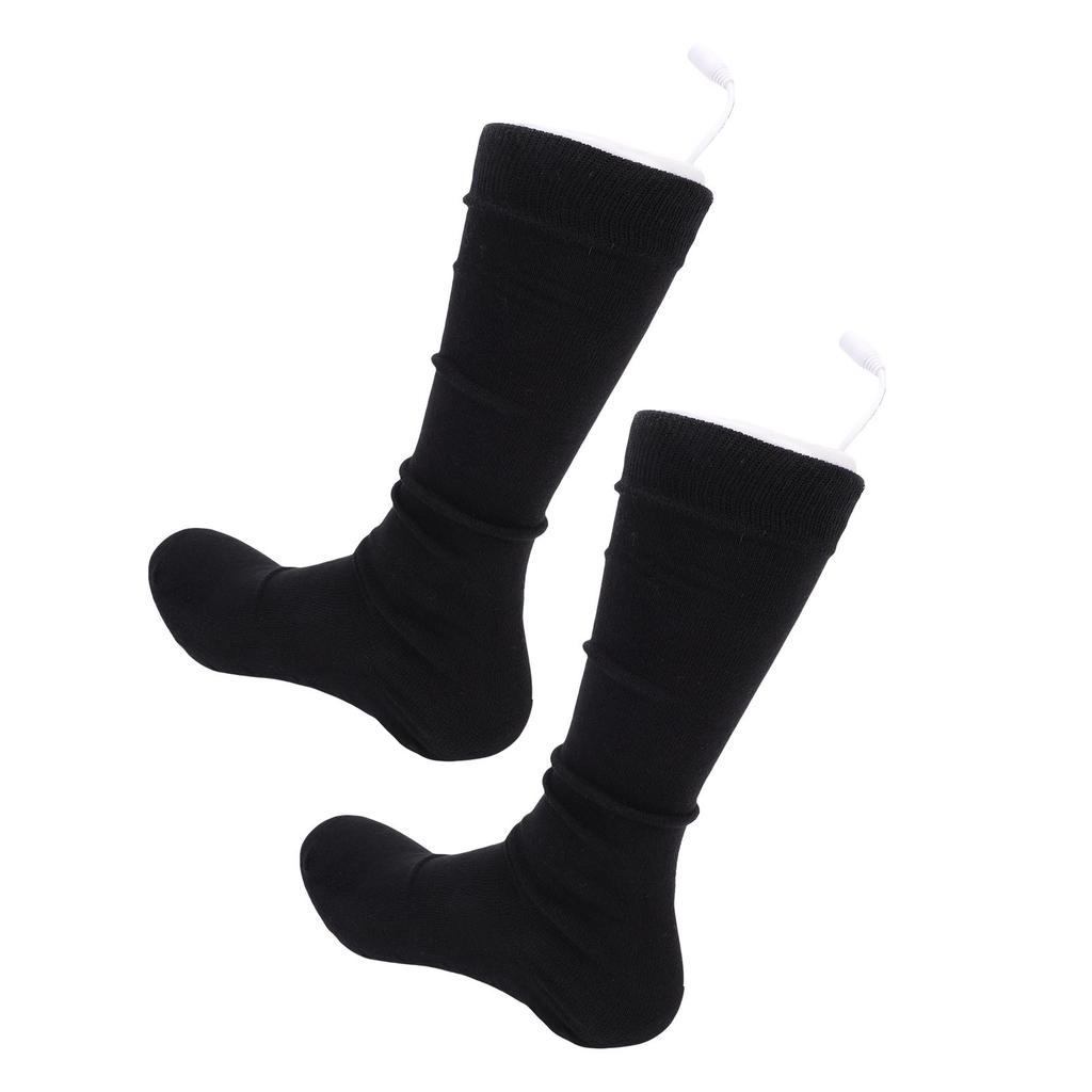 Носки с подогревом Интеллектуальный контроль температуры 3 режима нагрева Моющиеся Многоразовые USB-зарядка Электрические носки с подогревом для
