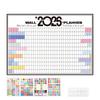 Большой настенный календарь-планировщик, наклейка-расписание, список дел, новый планер на 365 дней, офисные принадлежности