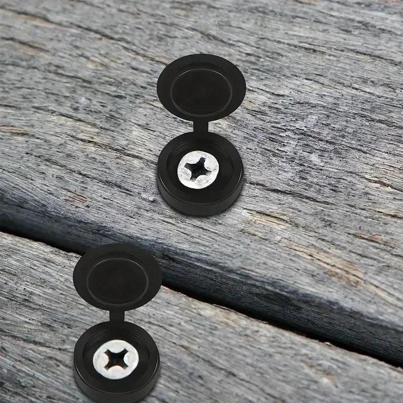 1000 шт. откидная пластиковая крышка для винтов, защитная кнопка для автомобильной мебели, декоративные гайки, болты, фурнитура