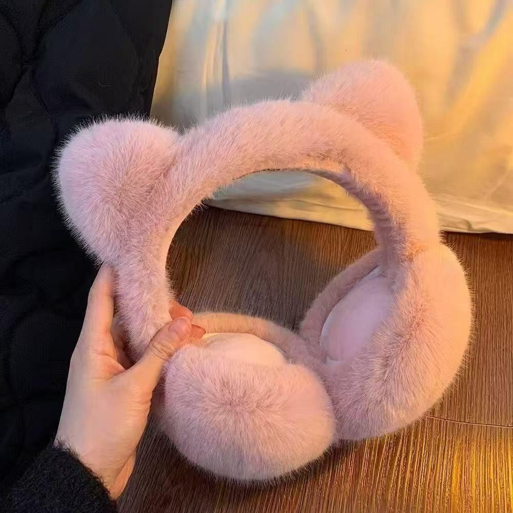 Windproof Cat Earmuffs Foldable Cold-proof Ear Mask Fashion Cute Ear Cover Holiday Gifts