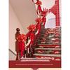 Wedding Stair Handrail Decoration Set: Balloons & Flowers for Bridal Room & Escalator